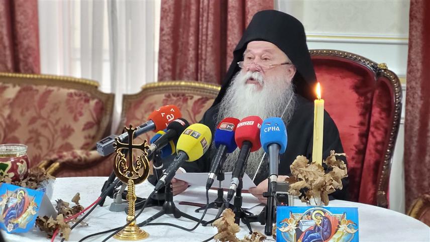 САРАЈЕВО, 3. ЈАНУАРА /СРНА/ - Његово високопреосвештенство митрополит дабробосански Хризостом.