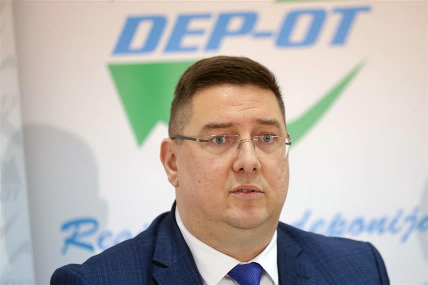 БАЊАЛУКА, 12. ОКТОБРА /СРНА/ - Директор Јавног предузећа "ДЕ-ПОТ" Бањалука Ратко Јокић.