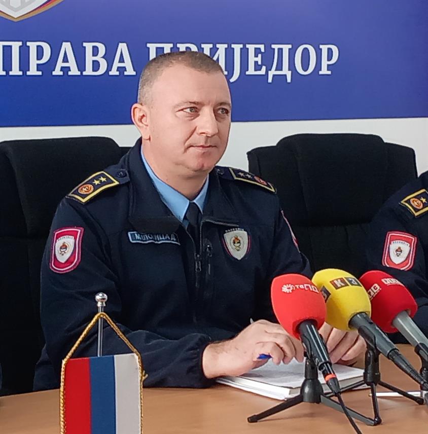ПРИЈЕДОР, 9. ОКТОБРА /СРНА/ - Начелник Полицијске управе Приједор Драган Милојица.