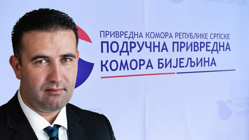 БИЈЕЉИНА, 9. ОКТОБРА /СРНА/ - Предсједник Подручне привредне коморе Бијељина Бранимир Андрић.