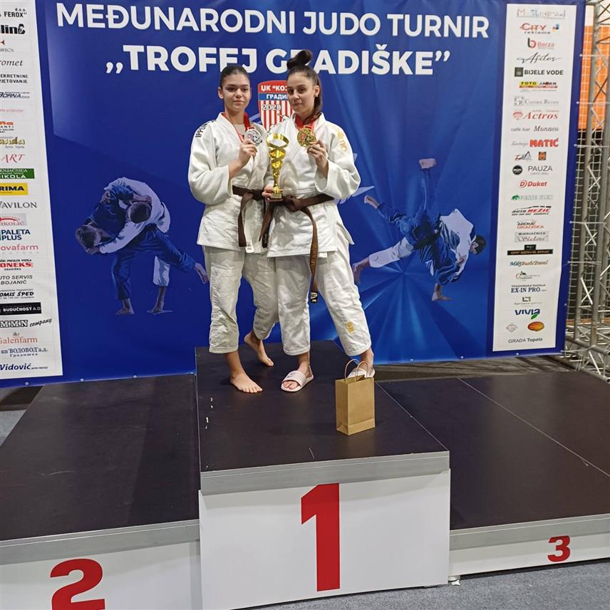 ЗВОРНИК, 17. НОВЕМБРА /СРНА/ - Члан Џудо клуба "Соко" из Зворника Нина Мићић проглашена је за најбољу такмичарку Међународног џудо турнира у Градишци, на којем је учествовало око 700 такмичара из Аустрије, Србије, Словеније, Хрватске, Републике Српске и Федерације БиХ /ФБиХ/.