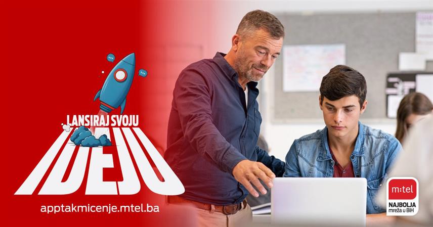 БАЊАЛУКА, 19. НОВЕМБРА /СРНА/ - Компанија "М:тел" позива професоре средњих школа у БиХ да се ученицима формирају тимове и пријаве се за учешће у "Ап такмичењу" у развоју мобилних апликација до 26. новембра.