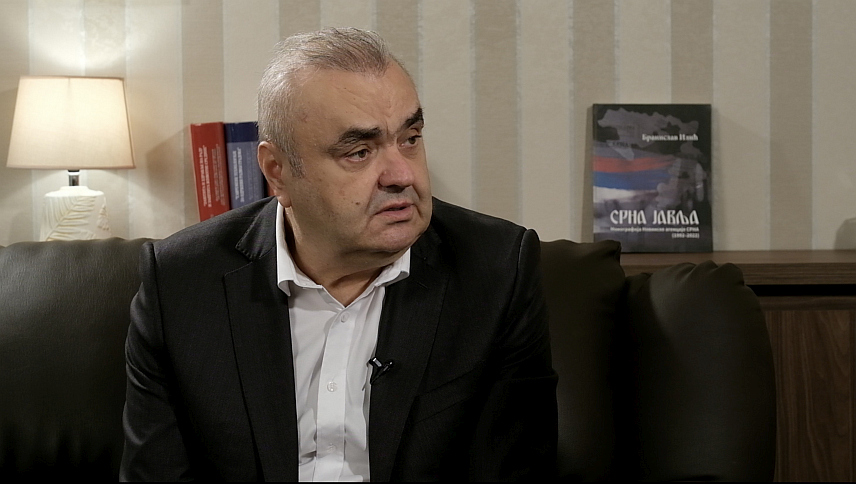 БАЊАЛУКА, 1. НОВЕМБРА /СРНА/ - Министар саобраћаја и веза Републике Српске Зоран Стевановић током гостовања у подкасту Срне.