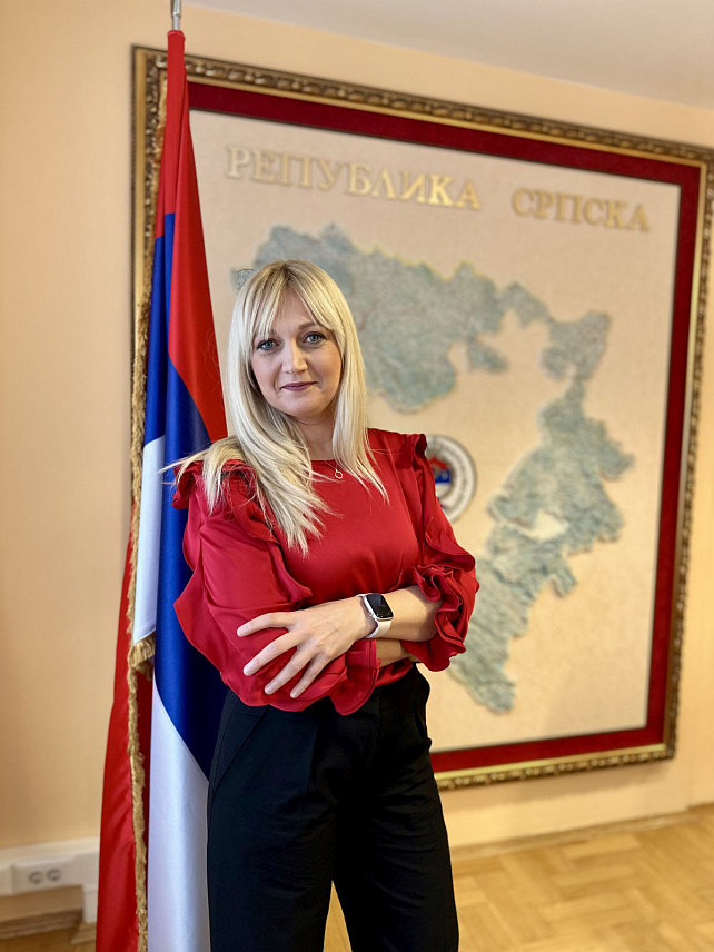 БАЊАЛУКА, 29. НОВЕМБРА /СРНА/ - Министар породице, омладине и спорта Селма Чабрић.