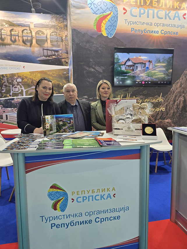 БАЊАЛУКА, 30.НОВЕМБРА /СРНА/ - Туристичка понуда Републике Српске изазвала је велико интересовање на тродневном 56. Међународном сајму туризма у Новом Саду.