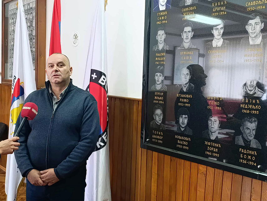 СРБАЦ, 3. НОВЕМБРА /СРНА/ - Предсједник Борачке организације општине Србац Горан Плотан.