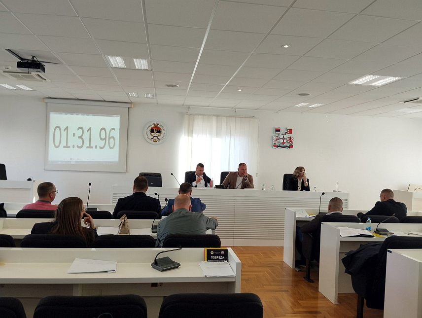 БИЛЕЋА, 10. ДЕЦЕМБРА /СРНА/ - Сједница Скупштине општине Билећа.