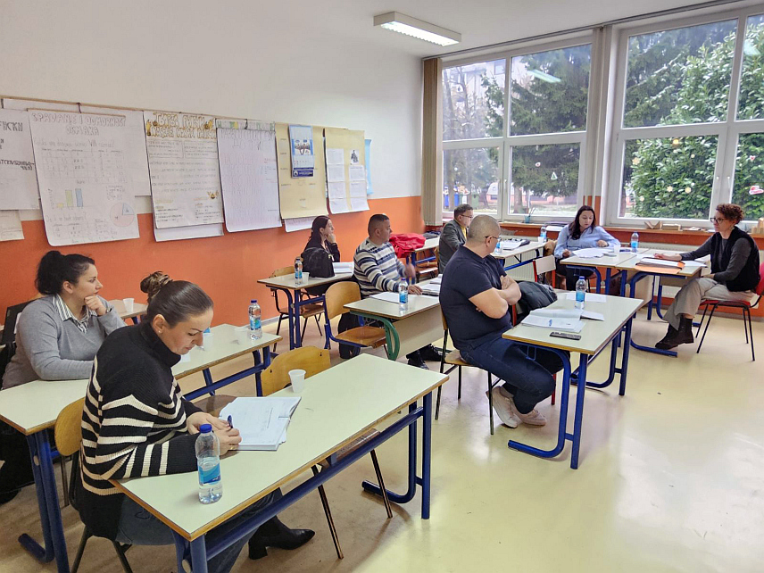 ПРИЈЕДОР, 24. ДЕЦЕМБРА /СРНА/ - Састанак мултисекторског тима за борбу против породичног насиља.