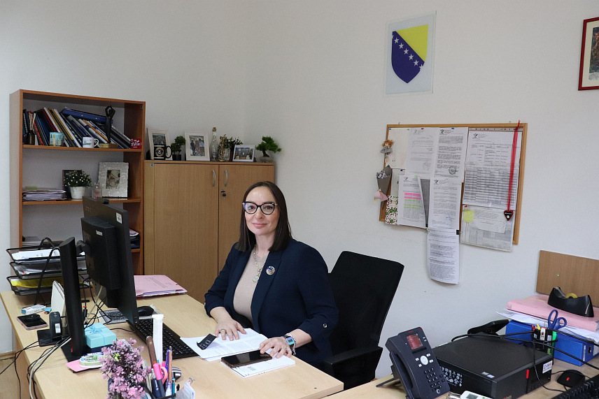 САРАЈЕВО, 24. ДЕЦЕМБРА /СРНА/ - Шеф Одјељења за привредни криминал и корупцију Тужилаштва Кантона Сарајево Лејла Куртановић.