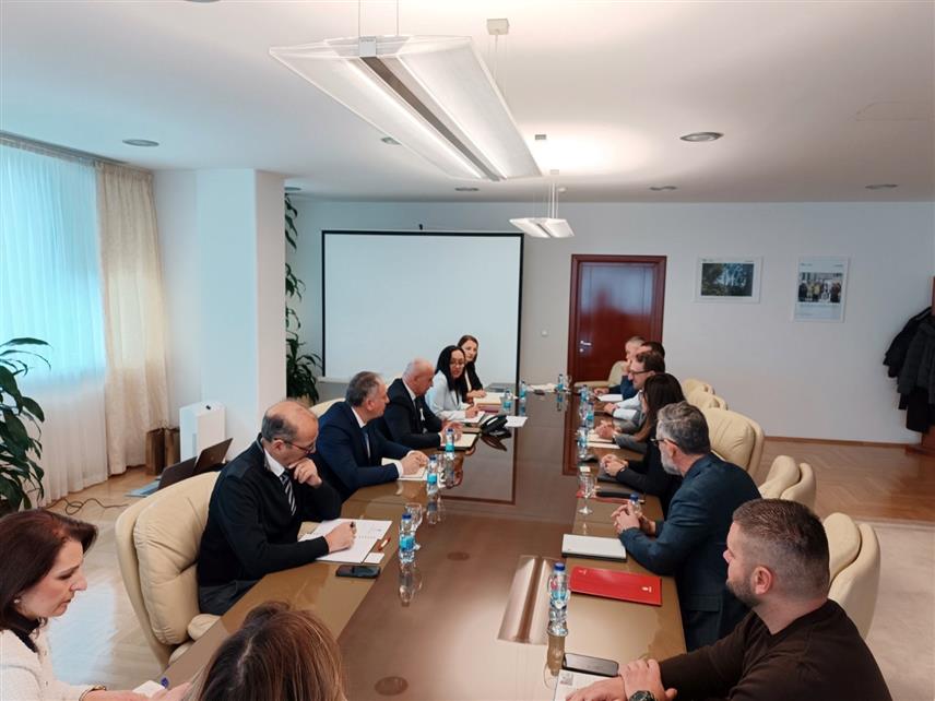 БАЊАЛУКА, 2. ДЕЦЕМБРА /СРНА/ - На састанку министра енергетике и рударства Републике Српске Петра Ђокића са представницима компаније "Весувиус" данас у Бањалуци исказан је значајан интерес за сарадњу са домаћим ливницама и индустријским компанијама ради унапређења производних процеса, примјене савремених технологија и повећања конкурентности на тржишту.