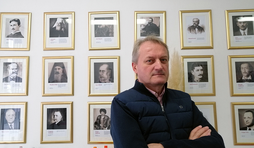 СПЛИТ, 11. ФЕБРУАРА /СРНА/ - Предсједник Градског вијећа српске националне мањине у Сплиту Илија Борковић.	
