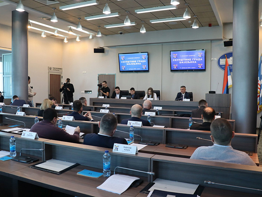 БИЈЕЉИНА, 11. ФЕБРУАРА /СРНА/ - Ванредна сједница Супштине града.