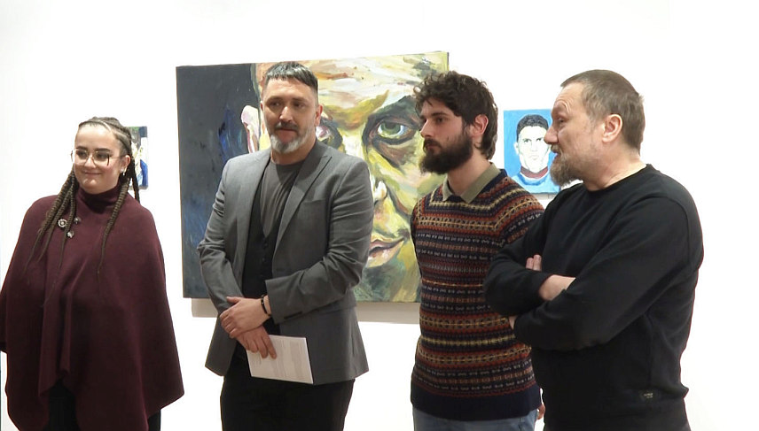 ПРИЈЕДОР, 15. ФЕБРУАРА /СРНА/ - У Галерији "Сретен Стојановић" у Приједору отворена је изложба Милице Радојчић и Душана Мушића, награђених студената Академије умјетности Универзитета у Бањалуци.