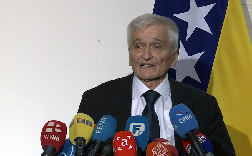 САРАЈЕВО, 18. ФЕБРУАРА /СРНА/ - Предсједавајући Дома народа Парламентарне скупштине БиХ Никола Шпирић на конференцији за новинаре данас у Сарајеву.	