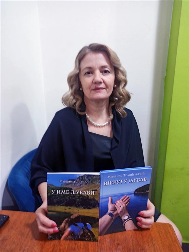 ЗВОРНИК, 1. ФЕРБРУАРА /СРНА/ - У зворничком Дому омладине вечерас су представљене књиге поезије "Вјеруј у љубав" и "У име љубави" Миланке Томић Лазић из Зворника.