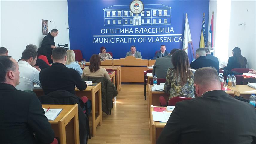 ВЛАСЕНИЦА, 20. ФЕБРУАРА /СРНА/ - Сједница Скупштине општине Власеница.
