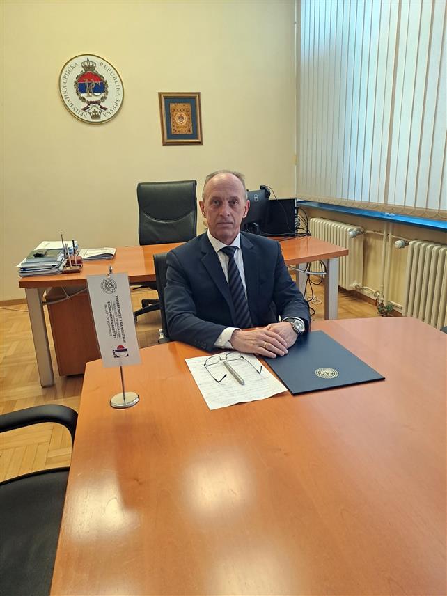 БАЊАЛУКА, 20. ФЕБРУАРА /СРНА/ - Декан Економског факултета Универзитета у Бањалуци Миленко Крајишник .