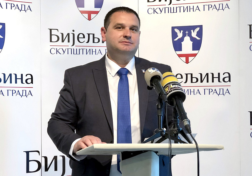 БИЈЕЉИНА, 22. ФЕБРУАРА /СРНА/ - Предсједник "Покрета за Бијељину" Миленко Митровић.