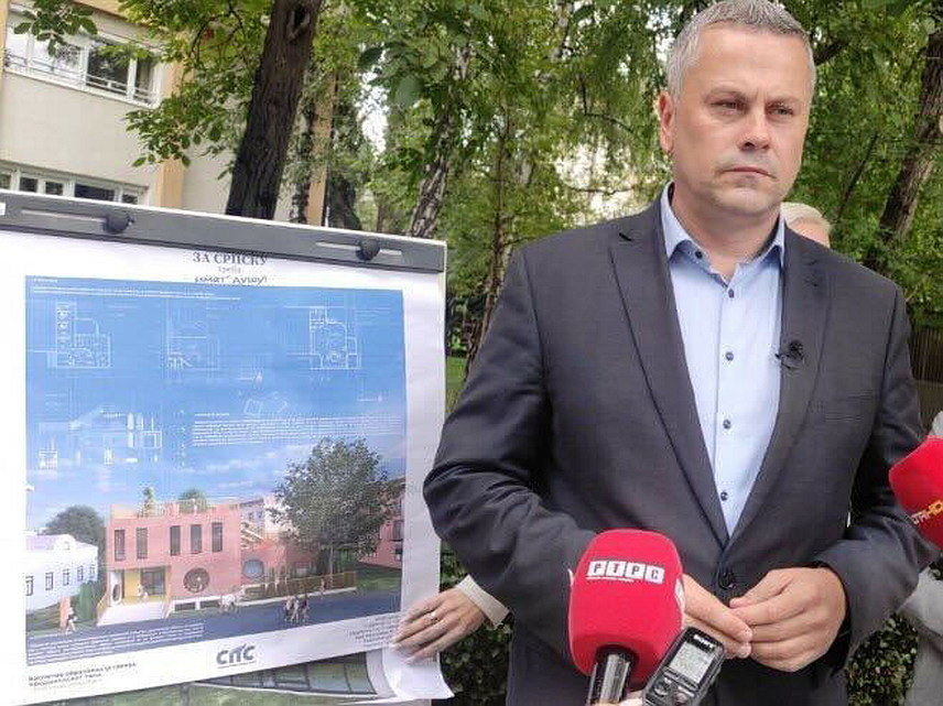 БАЊАЛУКА, 8. ФЕБРУАРА /СРНА/ - Предсједник Градског одбора СПС-а Бањалука Саша Глигорић.