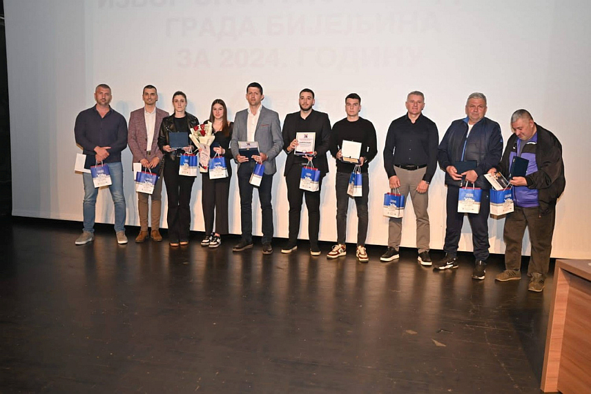 БИЈЕЉИНА, 10. МАРТА /СРНА/ - Манифестација "Избор спортисте године Града Бијељина 2024" коју су по 48. пут организовале “Семберске новине”.