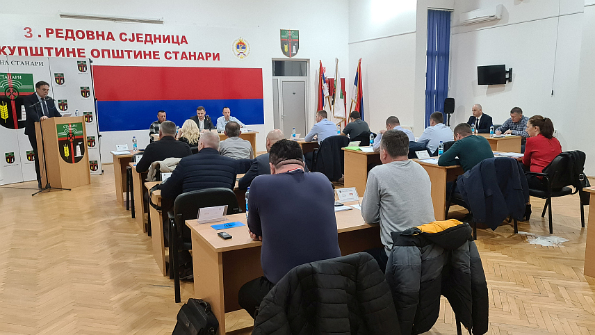СТАНАРИ, 11.МАРТА /СРНА/ - Сједница Скупштина општине Станари .