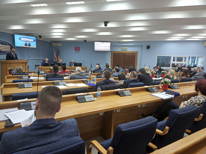 ПРИЈЕДОР, 12. МАРТА /СРНА/ - Сједница Скупштине града Приједор.