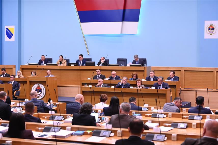 БАЊАЛУКА, 24. МАРTА /СРНА/ - Сједница Народне скупштине Републике Српске.