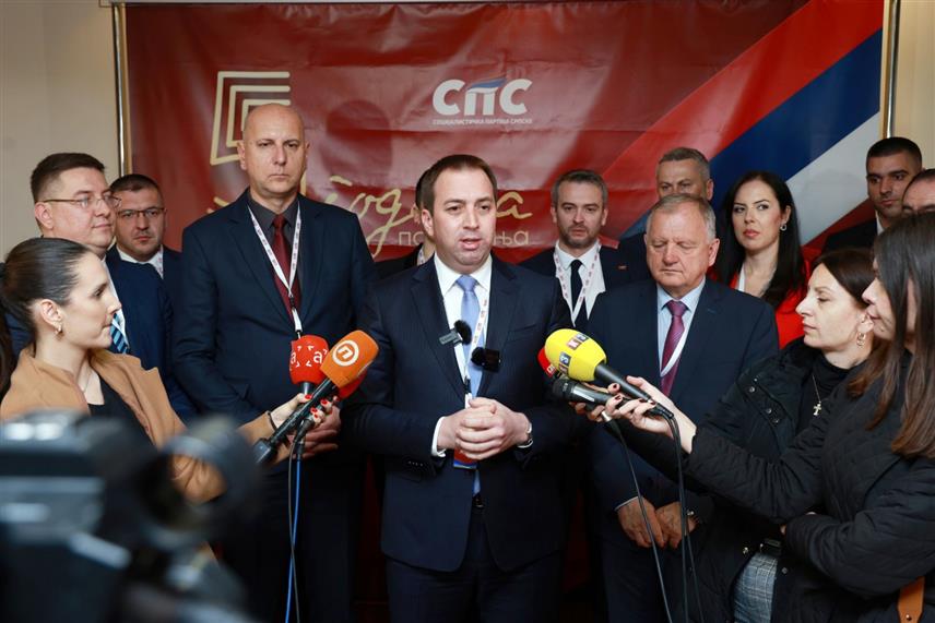 БАЊАЛУКА, 29. МАРТА /СРНА/ - Предсједник Социјалистичке партије Српске /СПС/ Горан Селак.