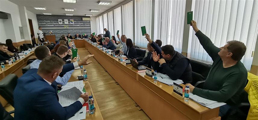 ТЕСЛИЋ, 4. МАРТА /СРНА/ - Сједница Скупштине општине Теслић.