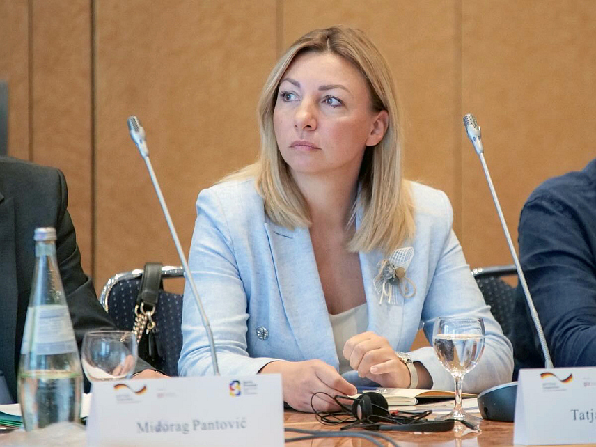 БЕОГРАД, 4. МАРTА /СРНА/ - Министар без портфеља у Влади Србије Tатјана Мацура.	