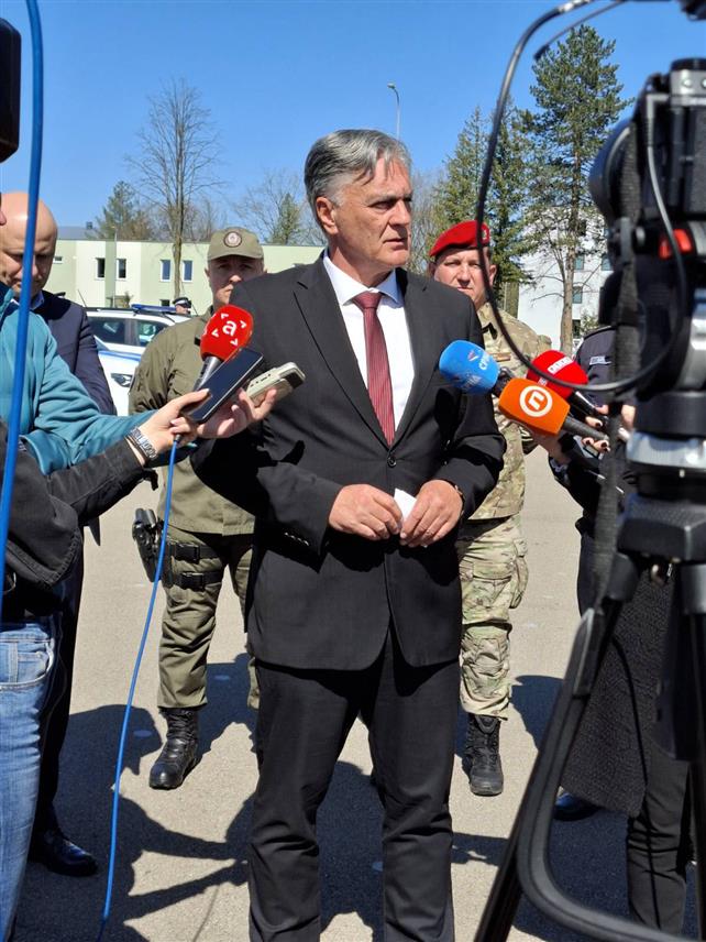 БАЊАЛУКА, 11. АПРИЛА /СРНА/ - Министар унутрашњих послова Републике Српске Синиша Каран.