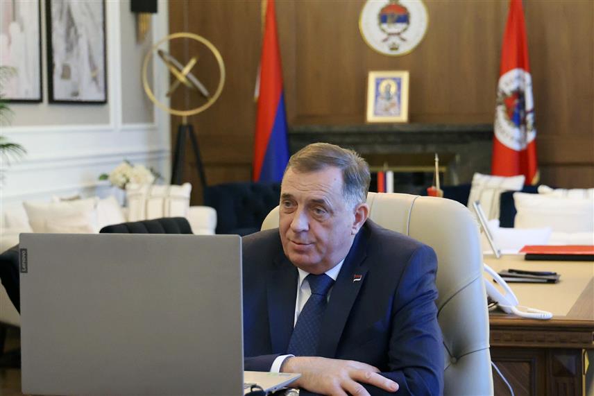 БАЊАЛУКА, 16. АПРИЛА /СРНА/ - Предсједник Републике Српске Милорад Додик предсједавао је телефонском сједницом Заједничког организационог одбора Републике Српске и Србије.