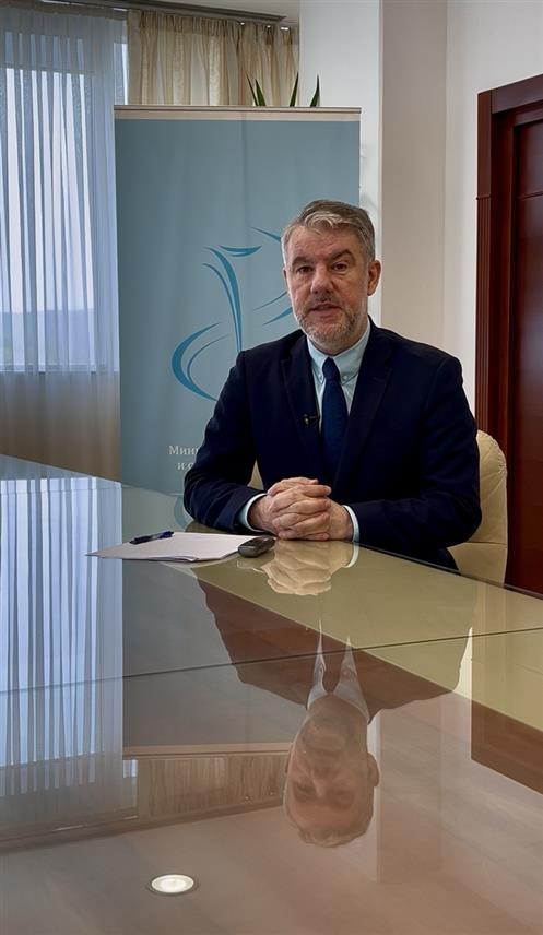 БАЊАЛУКА, 18. АПРИЛА /СРНА/ - Министар здравља и социјалне заштите Републике Српске Ален Шеранић.