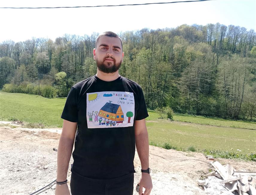 НОВИ ГРАД, 19. АПРИЛА /СРНА/ - Младен Малић из Хуманитарне организације "Срби за Србе".