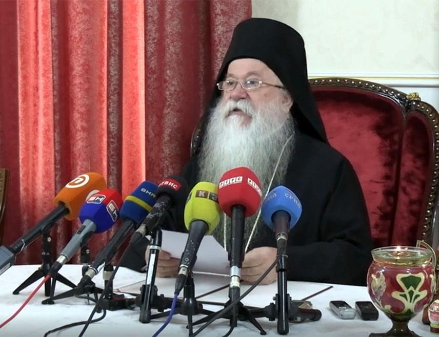 САРАЈЕВО, 20. АПРИЛА /СРНА/ - Његово високопреосвештенство митрополит дабробосански Хризостом истакао је да мудре политике треба да буду рјешење свих друштвених и политичких проблема у којима су се поново нашли православни хришћани.