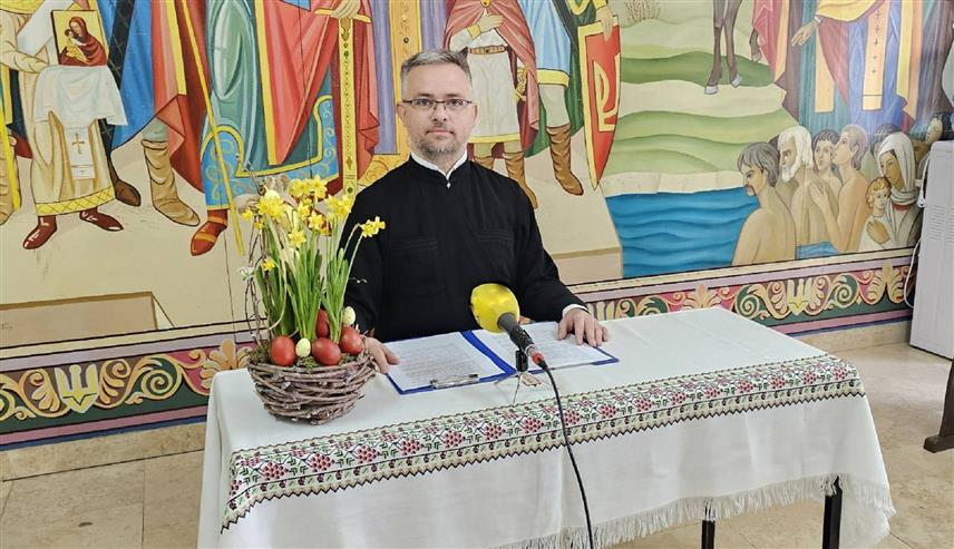 ПРЊАВОР, 20. АПРИЛА /СРНА/ - Украјински свештеник Орел Закаљук.