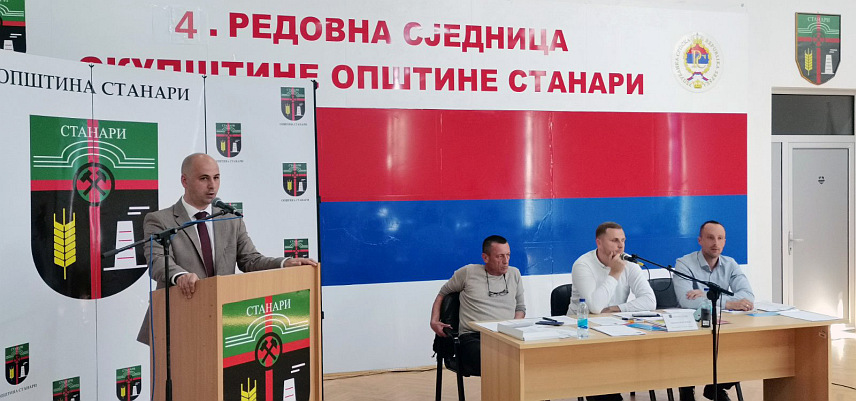 СТАНАРИ, 29. АПРИЛА /СРНА/ - Сједница Скупштине општине Станари.	