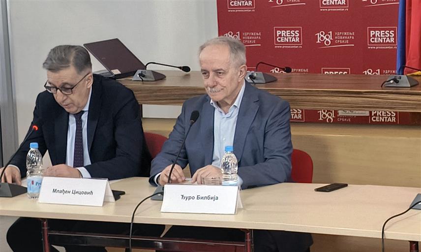 БЕОГРАД, 2. АПРИЛА /СРНА/ - Тематска трибина "Српска се брани Уставом" у организацији информативно-политичких портала "Све о Српској" и "Факти" и уз подршку Представништва Републике Српске у Србији.