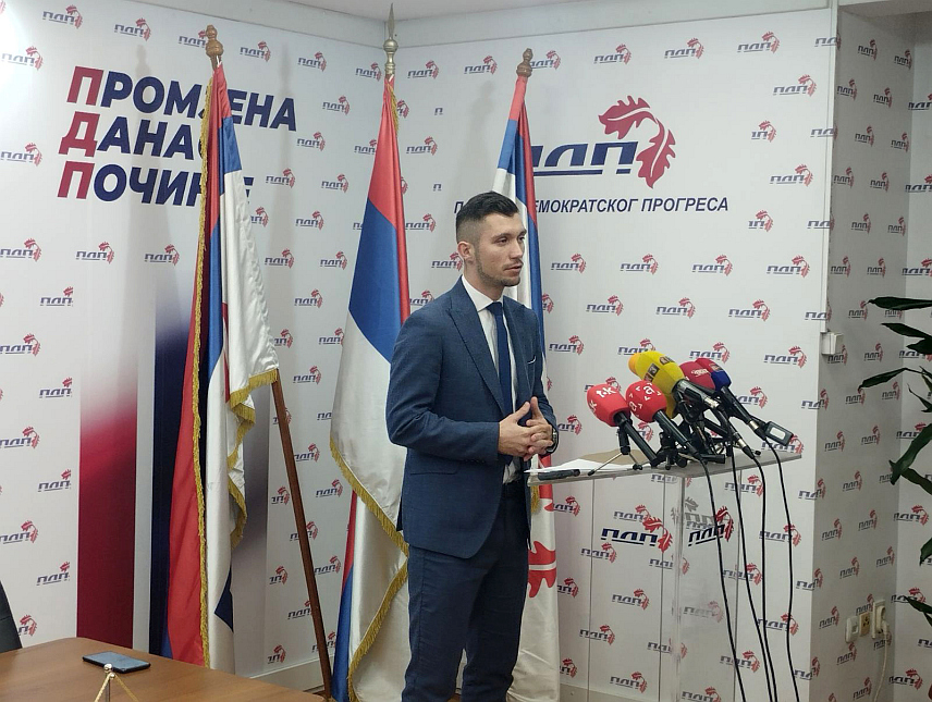 БАЊАЛУКА, 7. АПРИЛА /СРНА/ - Посланик ПДП-а у Народној скупштини Републике Српске Бојан Кресојевић.