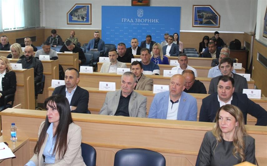 ЗВОРНИК, 13. МАЈА /СРНА/ - Сједница Скупштине града Зворника.