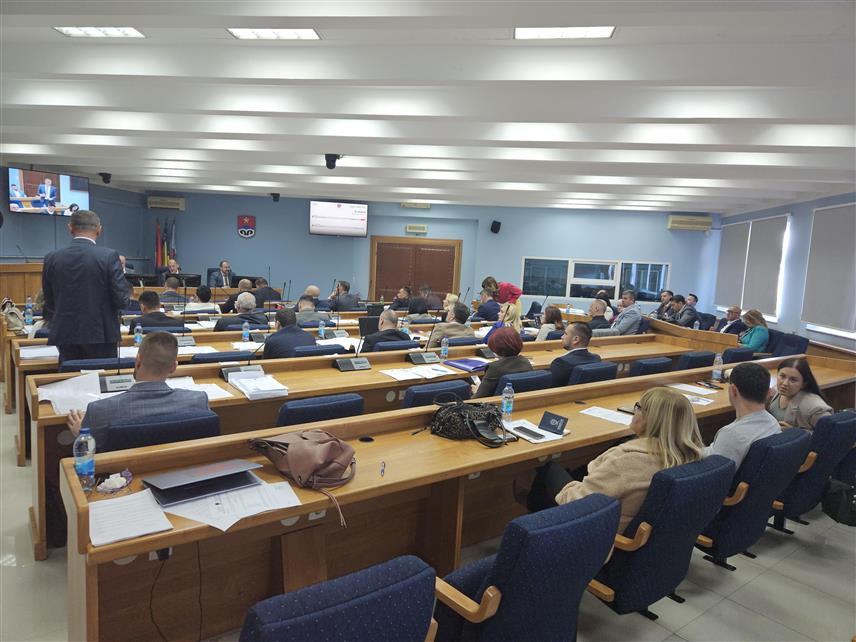 ПРИЈЕДОР, 14. МАЈА /СРНА/ - Сједница Скупштине града Приједор.
