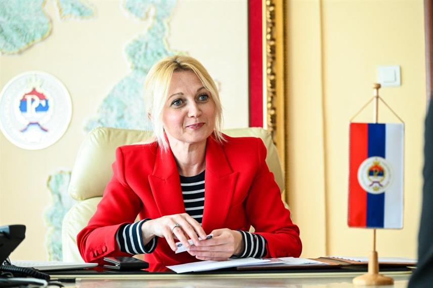 БАЊАЛУКА, 14. МАЈА /СРНА/ - Министар породице, омладине и спорта Републике Српске Селма Чабрић.