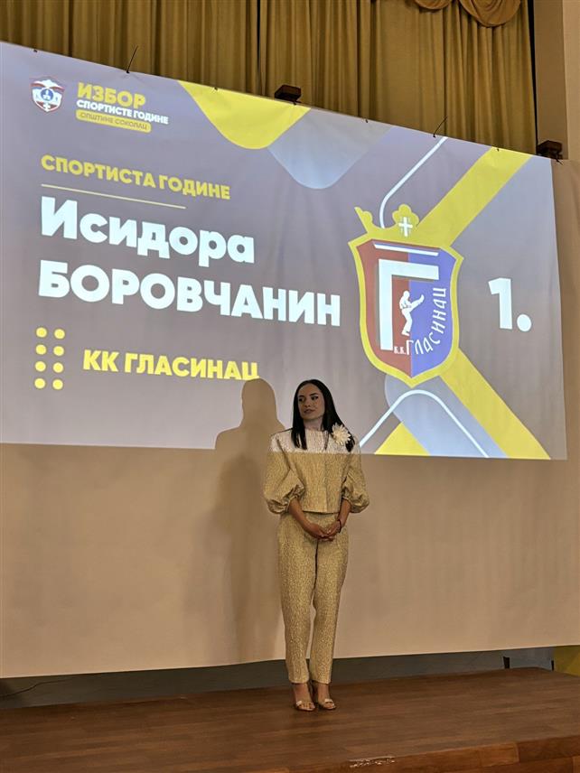 СОКОЛАЦ, 16. МАЈА /СРНА/ - Члан Карате клуба "Гласинац" Исидора Боровчанин проглашена је за спортисту општине Соколац за 2024. годину.