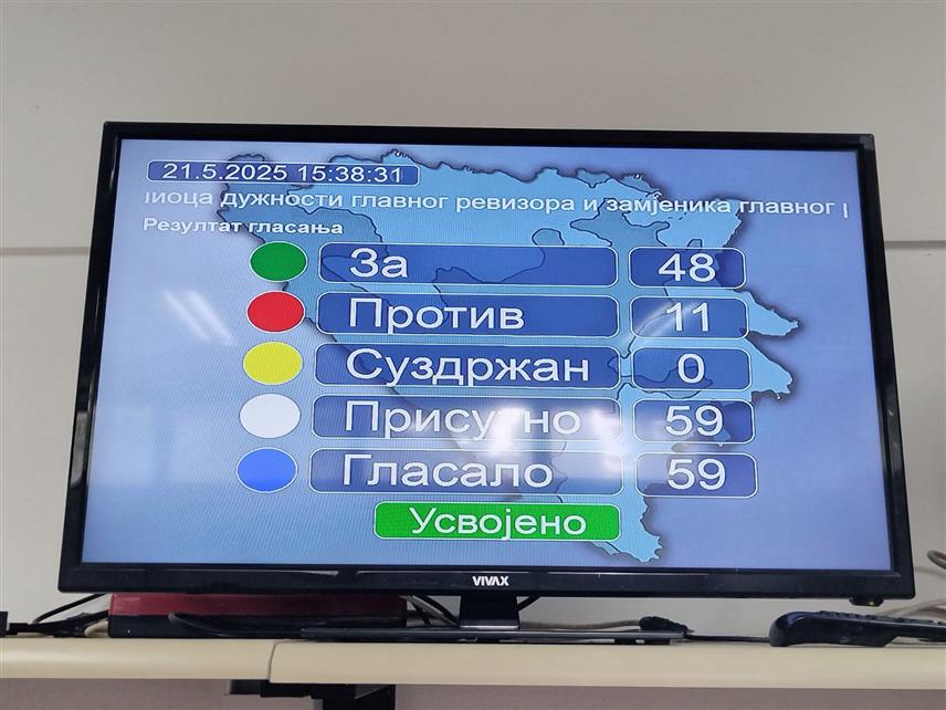 БАЊАЛУКА, 21. МАЈА /СРНА/ - Народна скупштина Републике Српске усвојила је по хитном поступку Закон о финансирању политичких организација којим је предвиђено да се ове организације, између осталог, финансирају из чланарина, добровољних прилога правних и физичких лица, те издавачке дјелатности.