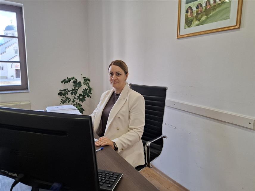 ВИШЕГРАД, 27. МАЈА /СРНА/ - Начелник општинског Одјељења за привреду и друштвене дјелатности Јованка Кнежевић.