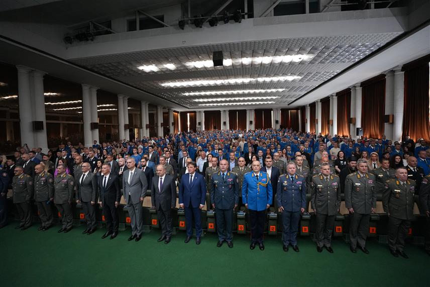 БЕОГРАД, 6. МАЈА /СРНА/ - Министар одбране Србије Братислав Гашић поводом Дана Гарде на синоћњој свечаној академији у Дому Гарде на Топчидеру.