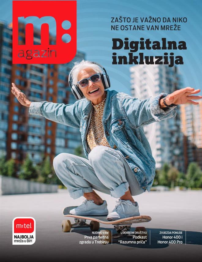 БАЊАЛУКА, 20. ЈУНА /СРНА/ - Компанија "М:тел" саопштила је да је изашао нови љетни број м:агазина у којем је главна тема дигитална инклузија.