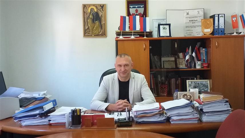 МИЛИЋИ, 4. ЈУЛА /СРНА/ - Начелник општине Милићи Марко Савић.
