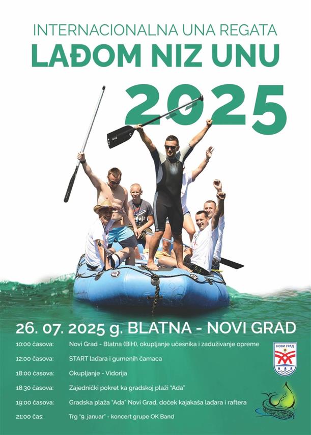 НОВИ ГРАД, 6. ЈУЛА /СРНА/ - Пријаве за Уна регату, која се одржава 26. јула, почињу сутра и трају до 18. јула.