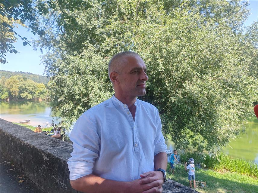 НОВИ ГРАД, 13. АВГУСТА /СРНА/ - Замјеник начелника општине Нови Град Бојан Лукач.